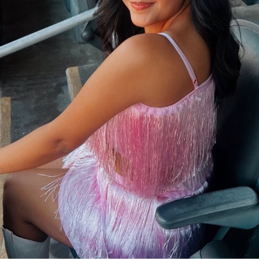 Pink Tassel Set